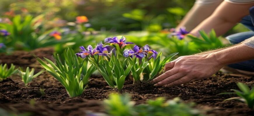 Ирисы посадка и уход в открытом грунте в сибири