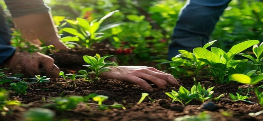 Недвижимое севооборотное принудительное увлажнение теплиц