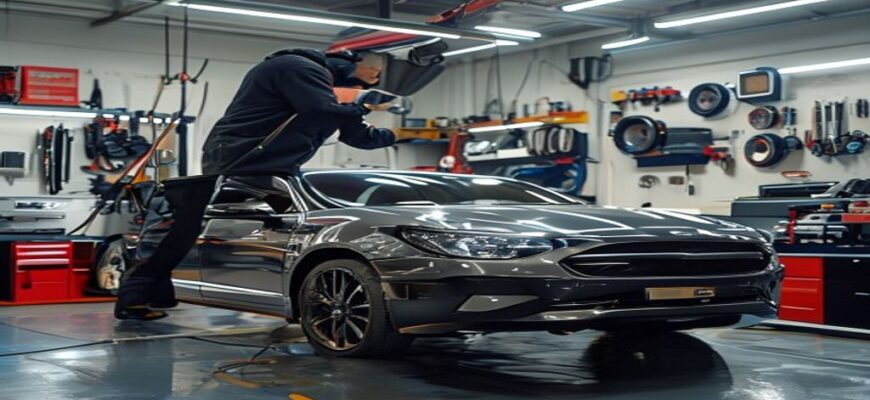 Сенсорно-интегрированная дроно-уборочная стойка с автономной